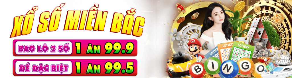 Xổ số miền bắc thưởng cực cao tại luck8.